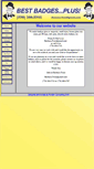 Mobile Screenshot of bestbadgesplus.com